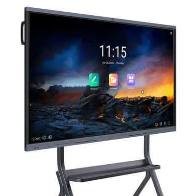 H11D 65 Zoll intelligenter wechselwirkender Flachbildschirm Digital Whiteboard mit 48 Parlamentarier Camera