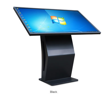 55 Zoll-wechselwirkender Touch Screen Kiosk-Boden-stehender Werbungs-Kiosk