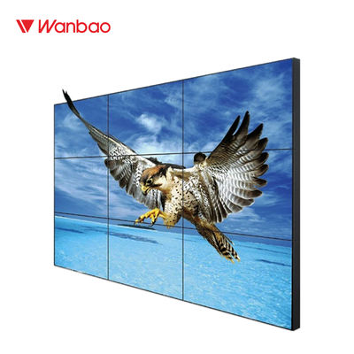 Multi Platte LCD-Videowand mit super schmaler Einfassung 5.3mm 55 Zoll