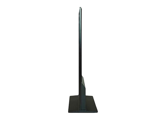 43-65inch Wifi ultra dünn mit ausgeglichenes Glas-drehendem Anzeigen-Digital-Fernsehstand im Freien 65 Zoll-Boden, der Lcd-Note Kios steht
