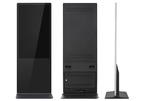 Werbungs-Kiosk digitaler Beschilderung Wifi ultra dünner Innen-LCD mit ausgeglichenem Glas