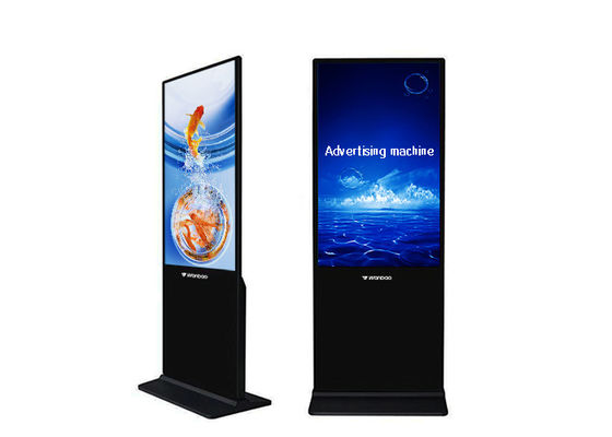 65&quot; großer Innen-Boden-Stand Lcd-Werbungs-Schaukasten LCD-digitaler Beschilderung