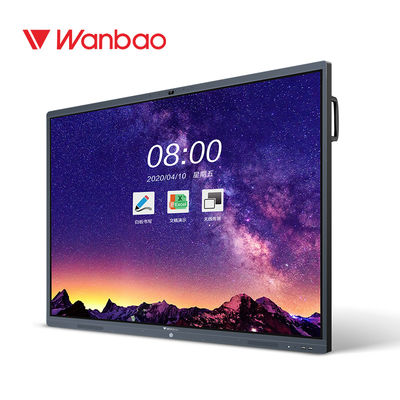 Infrarot-LCD Smart wechselwirkendes Whiteboard 4K 75 Zoll