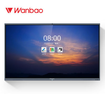 86 Zoll-wechselwirkender Flachbildschirm-multi Touch Screen wechselwirkendes intelligentes Brett LED LCD