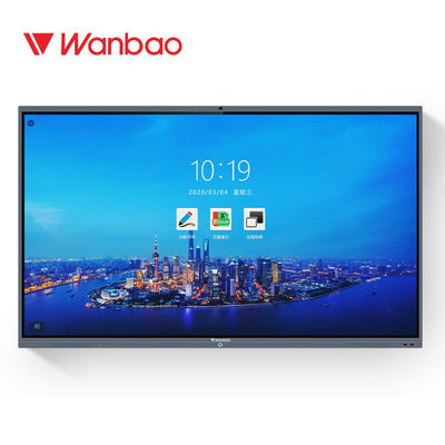 86 Zoll-wechselwirkender Flachbildschirm-multi Touch Screen wechselwirkendes intelligentes Brett LED LCD