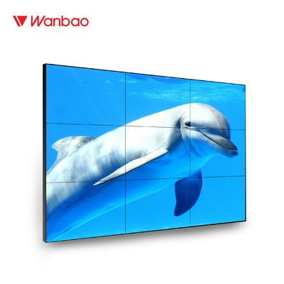 46 Zoll Super-Schirm-schmale Einfassung 6.3mm 3x3 LCD Fernsehwand LCD verstärkende