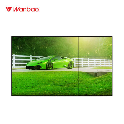 46 Zoll Super-Schirm-schmale Einfassung 6.3mm 3x3 LCD Fernsehwand LCD verstärkende