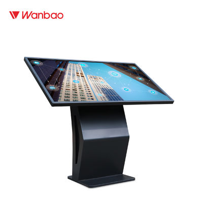 55 Zoll-wechselwirkender Touch Screen Kiosk-Boden-stehender Werbungs-Kiosk