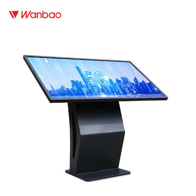 Kundengebundener Touch Screen Digital horizontaler Fragen-Maschine LCD-Selbstservice-Kiosk