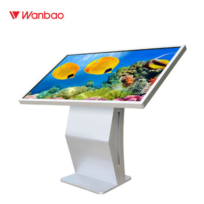 Kundengebundener Touch Screen Digital horizontaler Fragen-Maschine LCD-Selbstservice-Kiosk