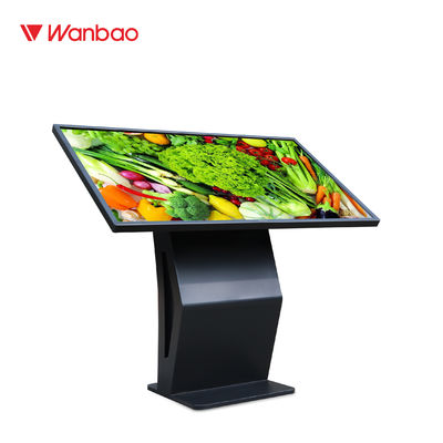 Kundengebundener Touch Screen Digital horizontaler Fragen-Maschine LCD-Selbstservice-Kiosk