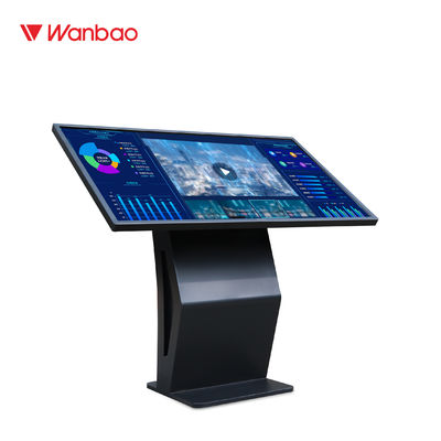 55 Zoll-wechselwirkende Untersuchungs-horizontaler Touch Screen Fragen-Maschine LCD-Kiosk