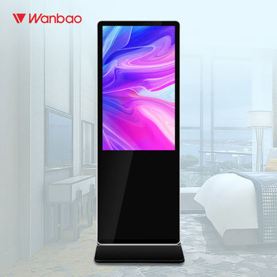 55 Zoll-Noten-freier stehender Touch Screen Kiosk für Einkaufszentrum