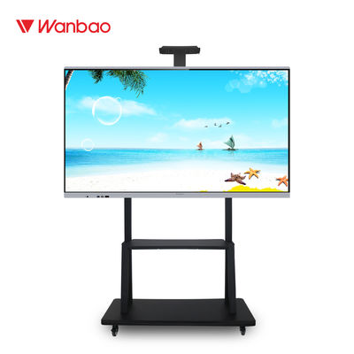 Intelligenter wechselwirkender Flachbildschirm aller LED auf einem PC Touch Screen mit Stand