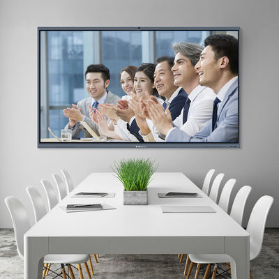 Zoll LCD wechselwirkendes Whiteboard des Aluminiumlegierungs-Spant-86 für Sitzung