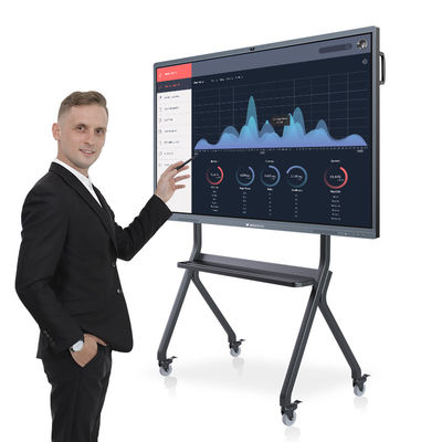 55, 65, 70, 75, großes LED multi mit Berührungseingabe Bildschirm alles 85 Zoll-in einem PC-Monitor-intelligenten Brett mit freiem Stift