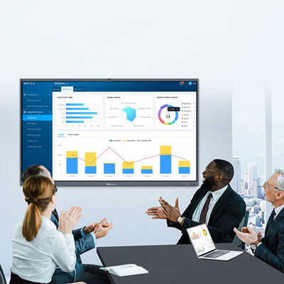 100“ Brett-Smarts Digital IR Whiteboard Digital wechselwirkender wechselwirkender Ausstellungsstand für Sitzung