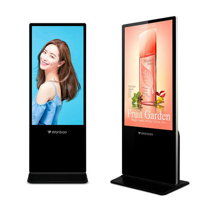 65 Zoll Innen-Werbungs-Spieler-mehrfache Sprache LCD-digitaler Beschilderung