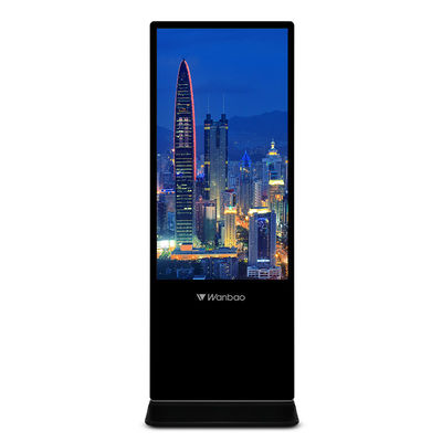 65 Zoll Innen-Werbungs-Spieler-mehrfache Sprache LCD-digitaler Beschilderung