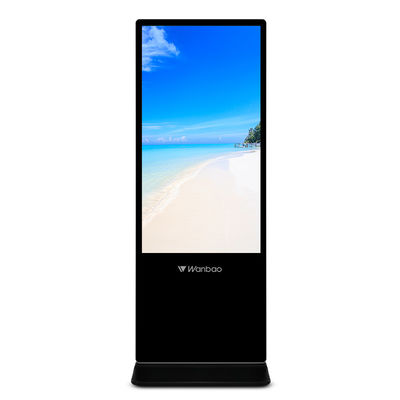 Touch Screen Android milderte Glaswerbungskioskanzeige 55&quot;