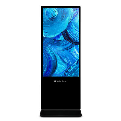 Boden, der 50 Zoll LCD-Werbungs-Display Software Steuerung steht