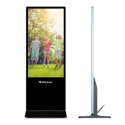 65 Zoll Innen-Werbungs-Spieler-mehrfache Sprache LCD-digitaler Beschilderung