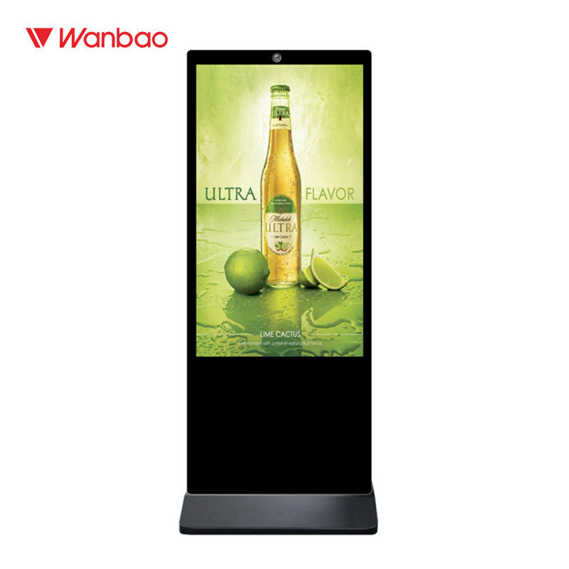 Großer Boden, der Lcd-Werbungs-Spieler-wechselwirkenden Kiosk-Touch Screen steht
