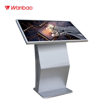Bereitstehende wechselwirkende Touch Screen Kiosk-Informationen für Bank-Einkaufszentrum