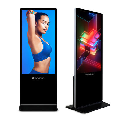 50 Zoll-Touch Screen Kiosk Wifi 3G, das Werbungs-Ansicht der digitalen Beschilderung der Anzeigen-Spieler-digitalen Beschilderung annonciert